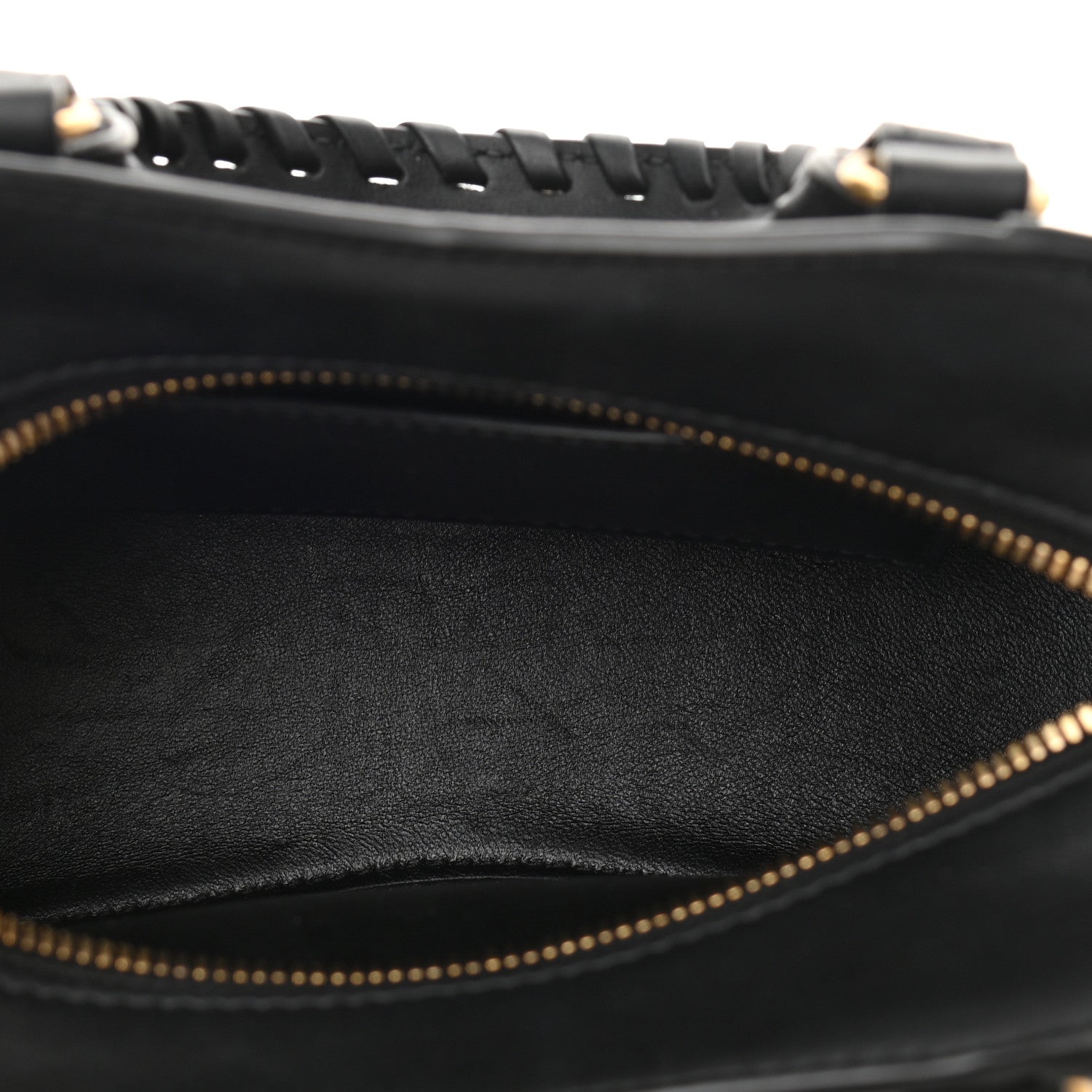 Balenciaga Smooth Calfskin Neo Classic Gold Hardware Mini City Black 5 of 9