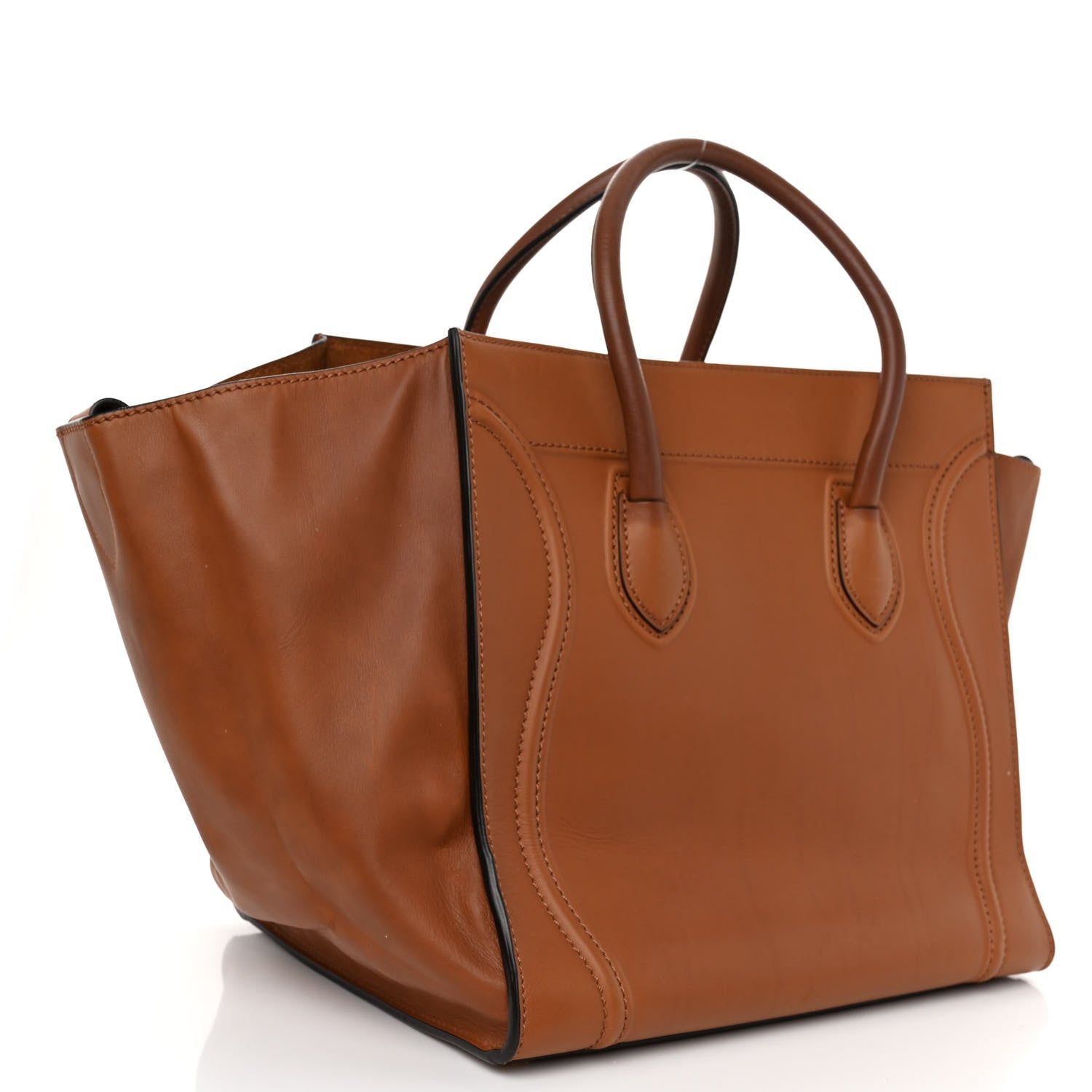 Celine Smooth Calfskin Medium Phantom Luggage Tan 3 of 10