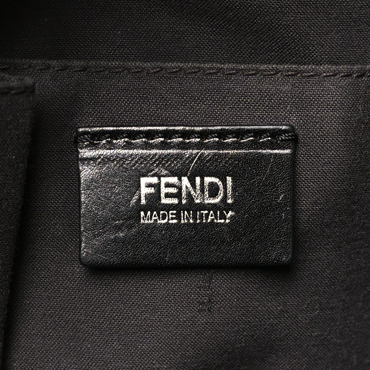 Sheepskin Zipper Satchel Black