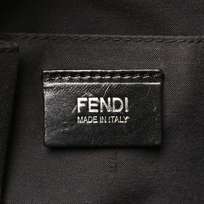 Fendi Sheepskin Zipper Satchel Black 6 of 13