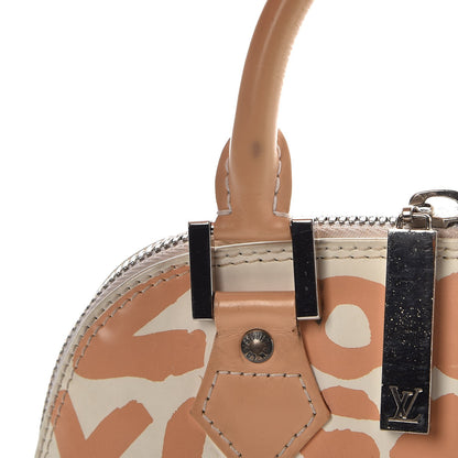 Louis Vuitton Graffiti Alma PM Peach 5 of 9