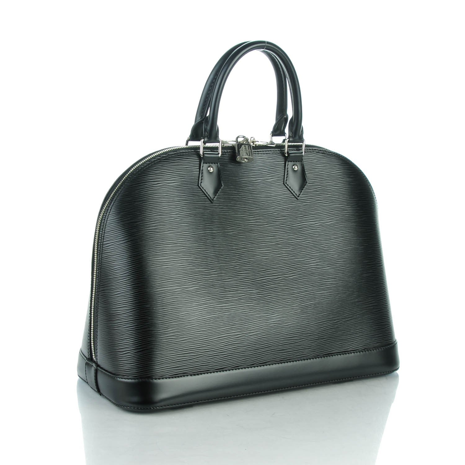 Louis Vuitton Epi Alma GM Black 3 of 7