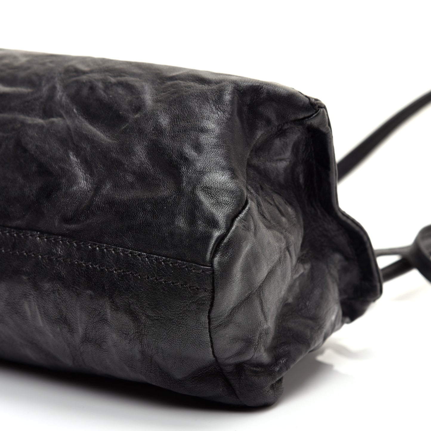 Tumbled Sheepskin Mini Pandora Black