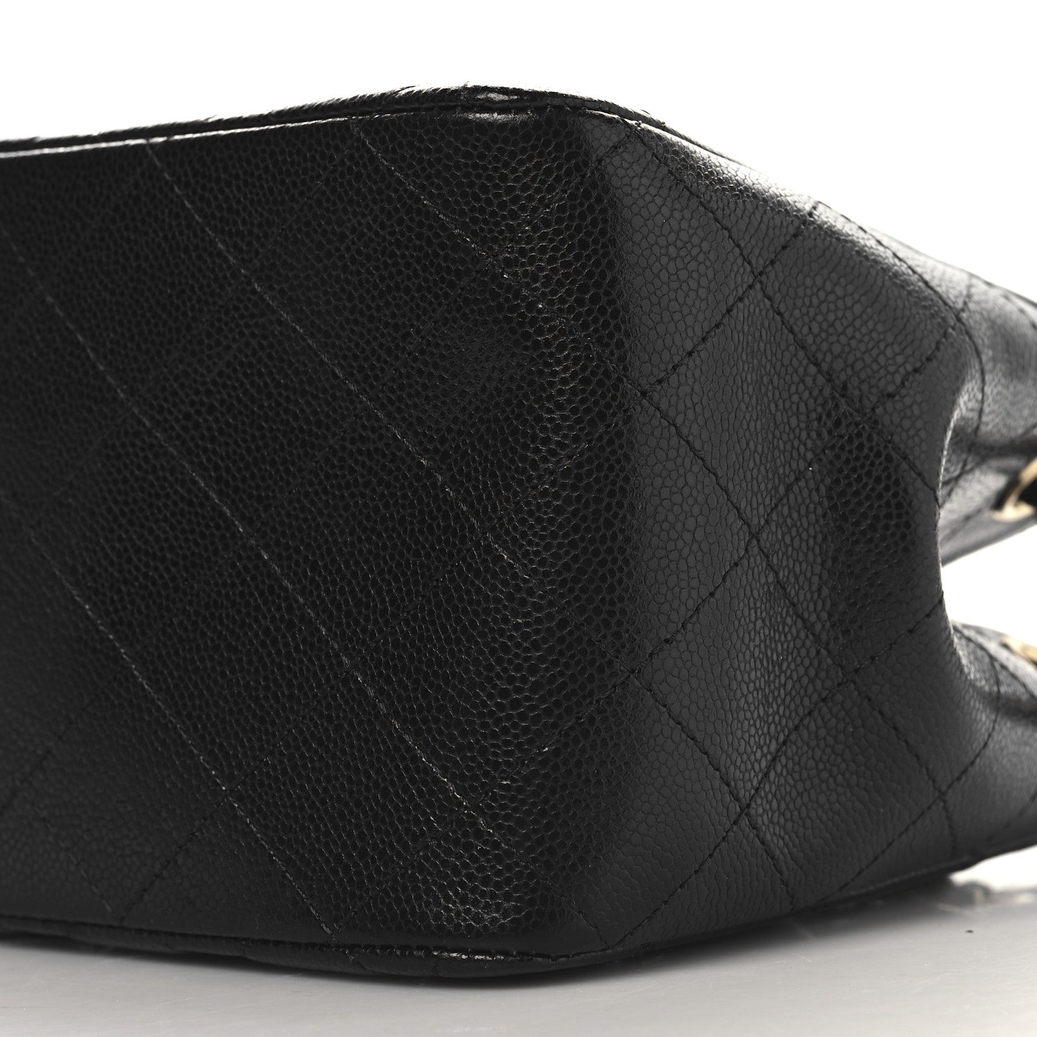 Chanel Caviar Quilted Mini Bucket Bag Black 10 of 10