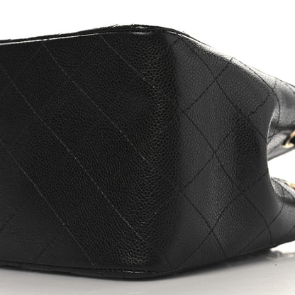Chanel Caviar Quilted Mini Bucket Bag Black 10 of 10