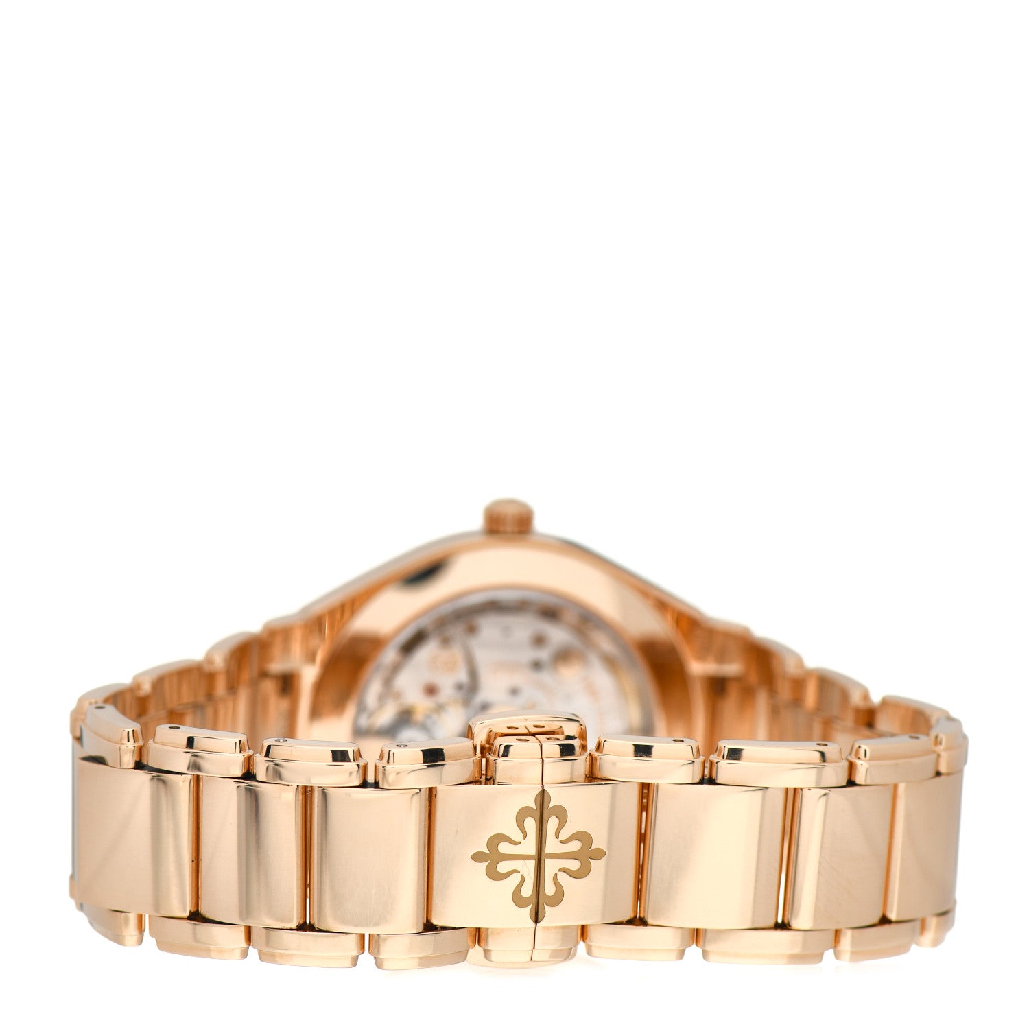 Patek Philippe 18K Rose Gold Diamond 26mm Twenty-4 Automatic Watch Brown 7300/1200R-001 3 of 5