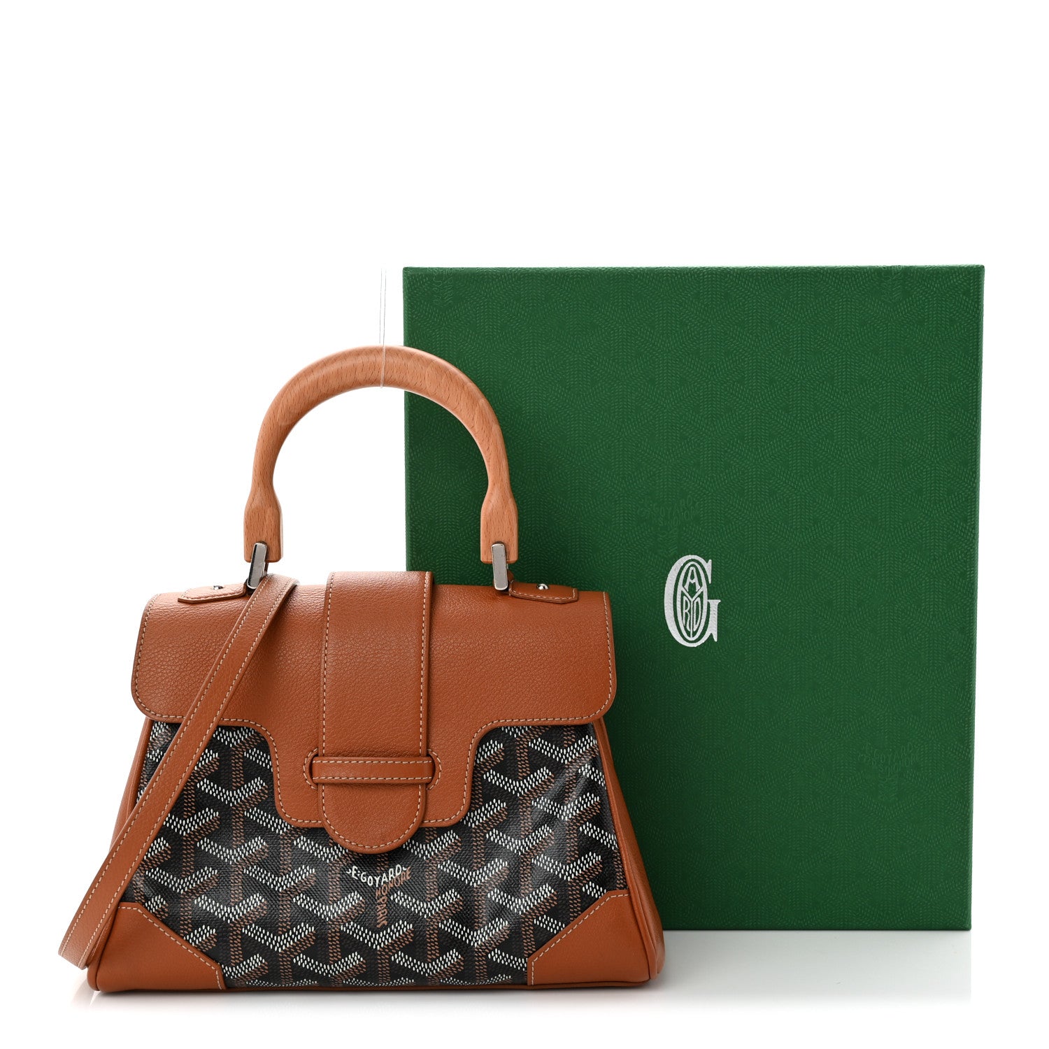 Goyard Goyardine Mini Saigon Black Gold 10 of 10