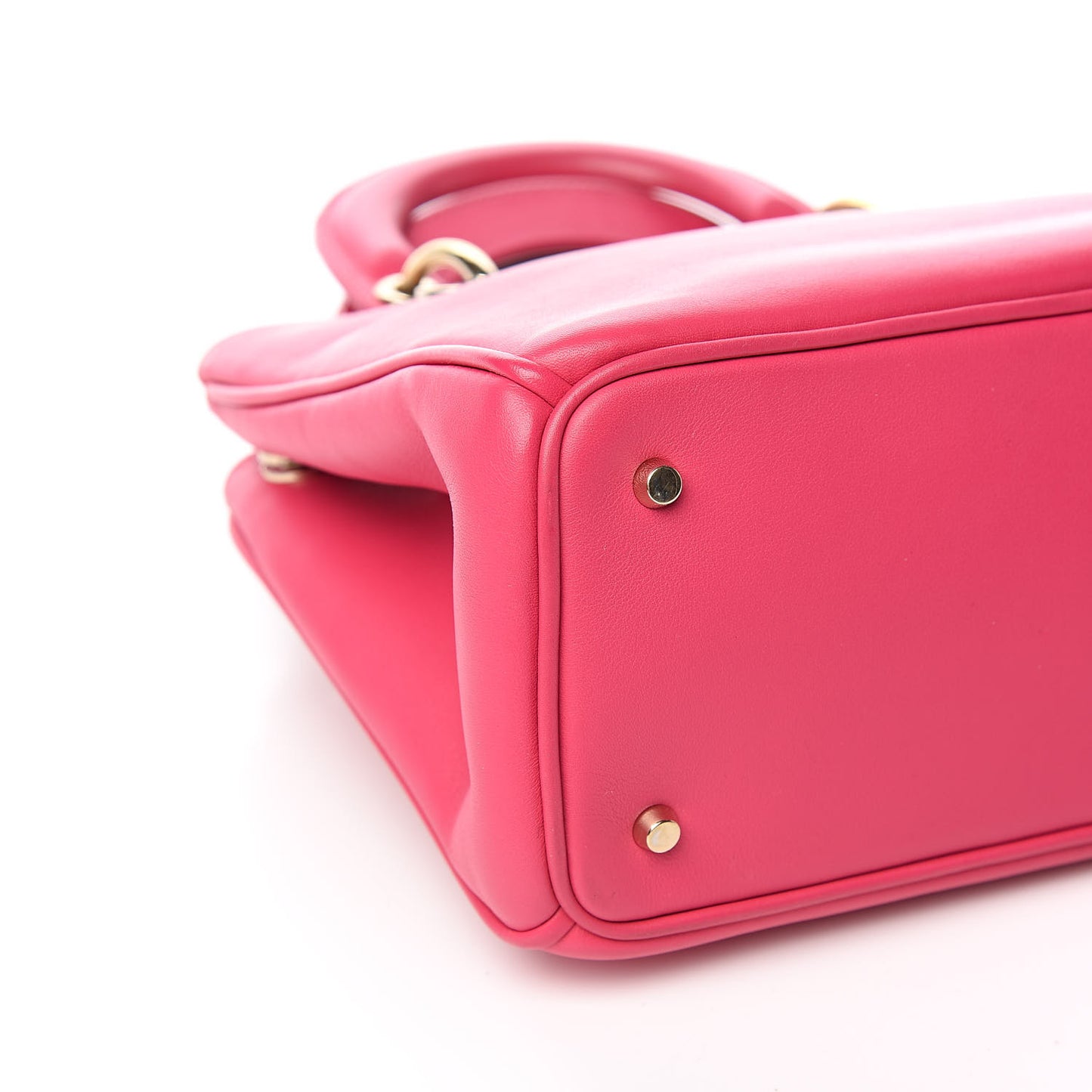 Calfskin Mini Diorissimo Tote Pink