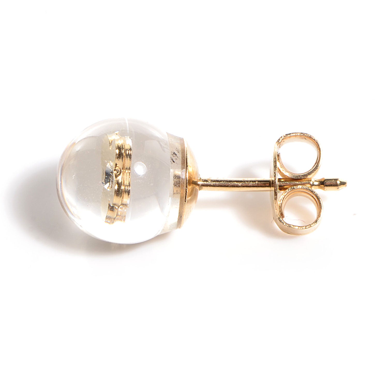 Louis Vuitton Inclusion Stud Earrings Transparent 3 of 3