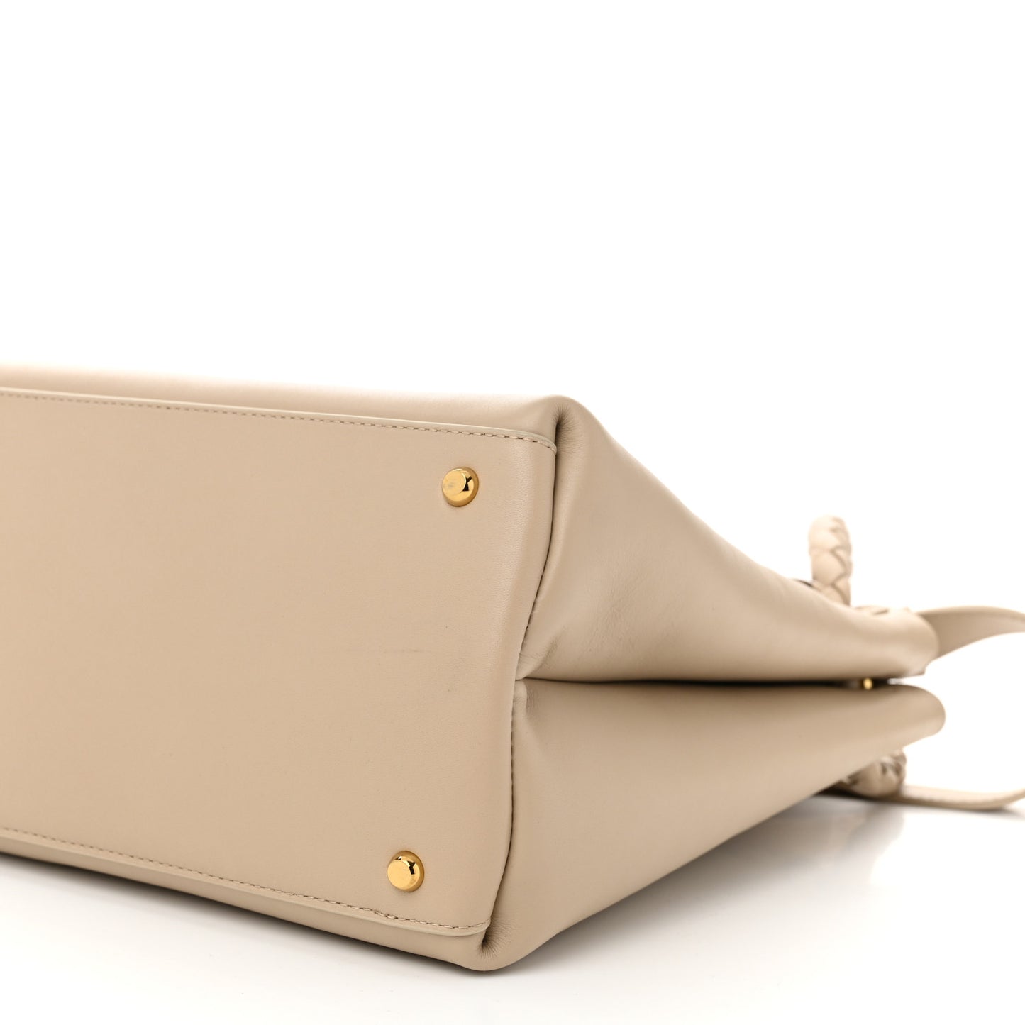 Silky Calfskin Medium Ciao Ciao Ecru