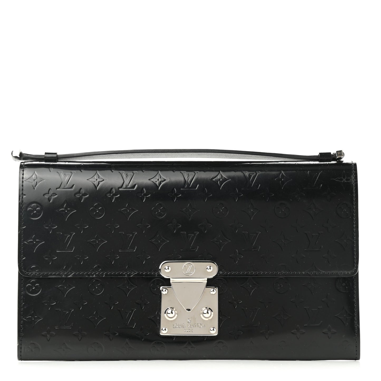 Monogram Glace Anouchka Pochette MM Black