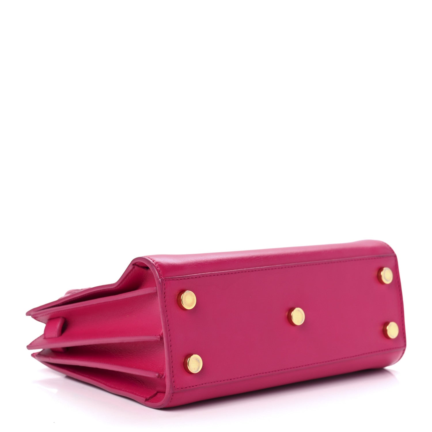 Saint Laurent Calfskin Nano Sac De Jour Bubblegum 4 of 17