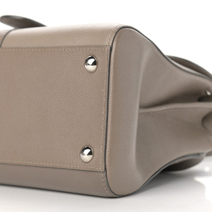 Delvaux Calfskin Mini Brillant East West Satchel Tourterelle 9 of 11