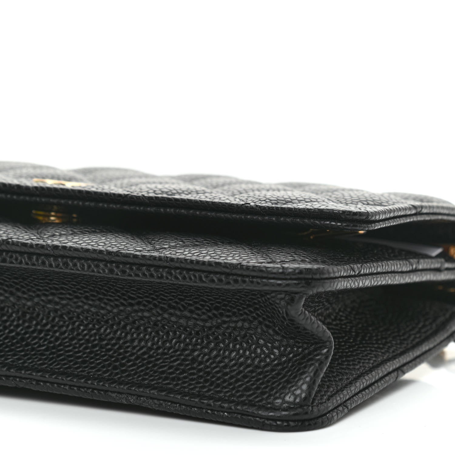 Chanel Caviar Quilted Wallet On Chain WOC Black 9 of 9