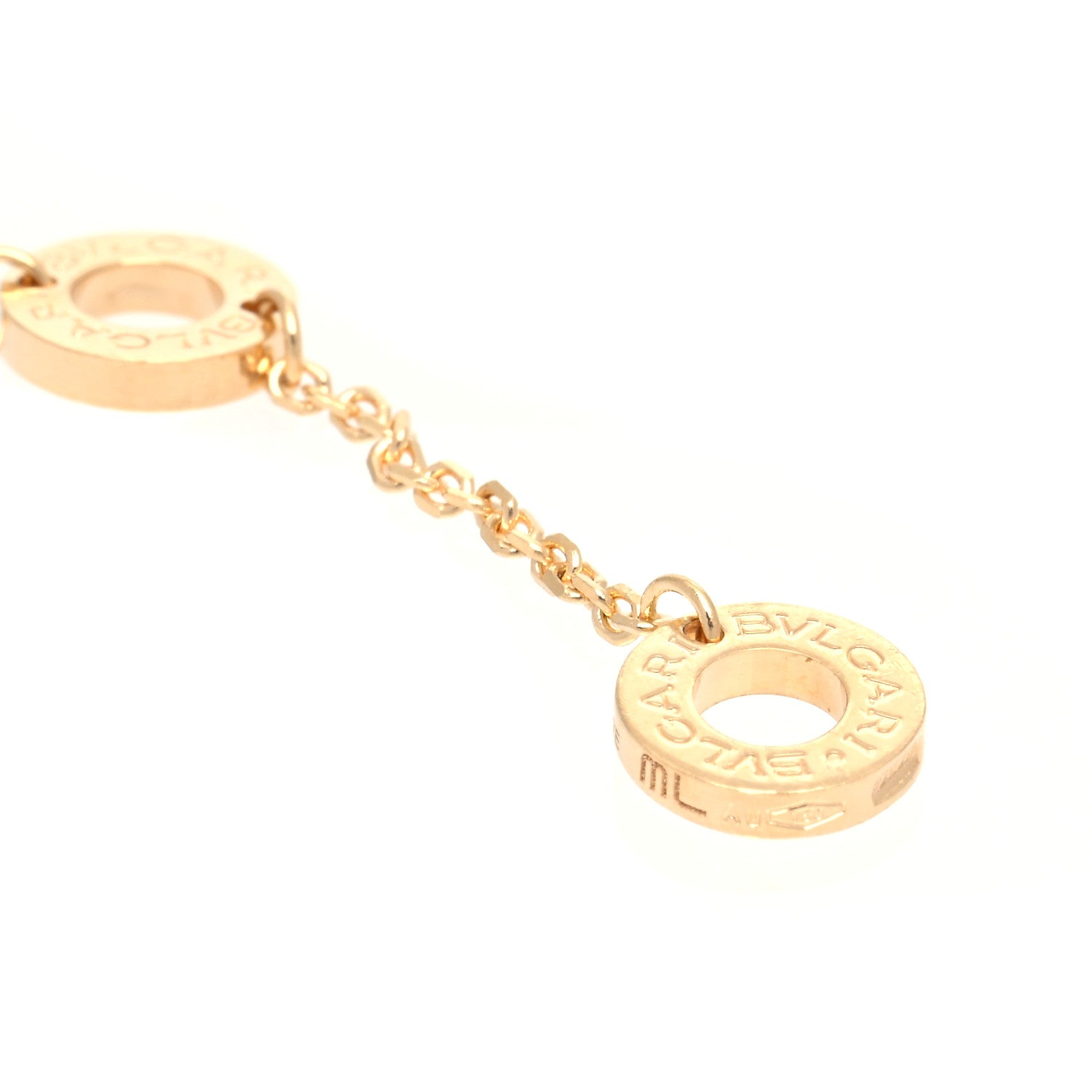 Bulgari 18K Yellow Gold Diamond Divas' Dream Bracelet ML 4 of 5