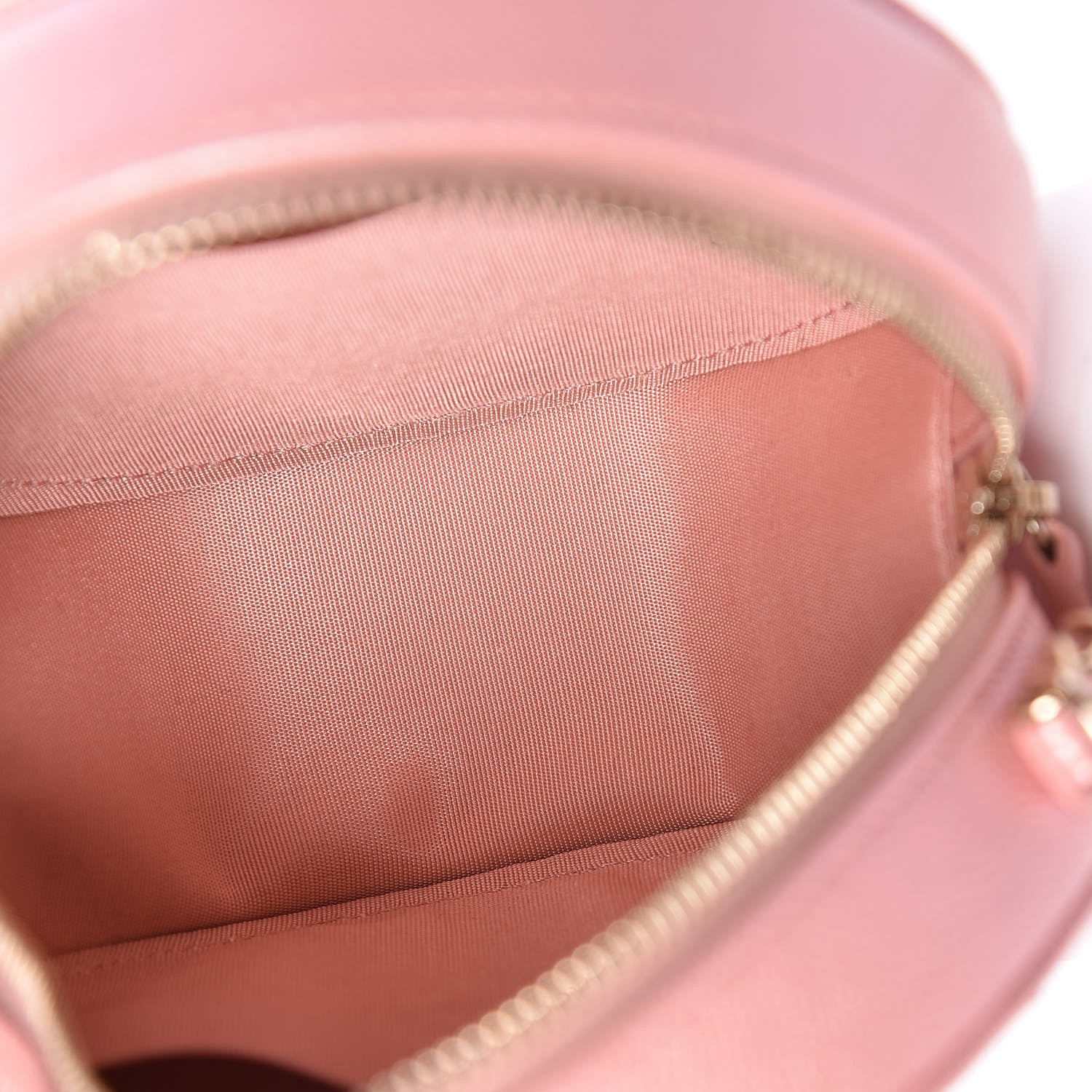 Chanel Iridescent Caviar Resin Quilted Round Clutch With Chain Pink 5 of 10
