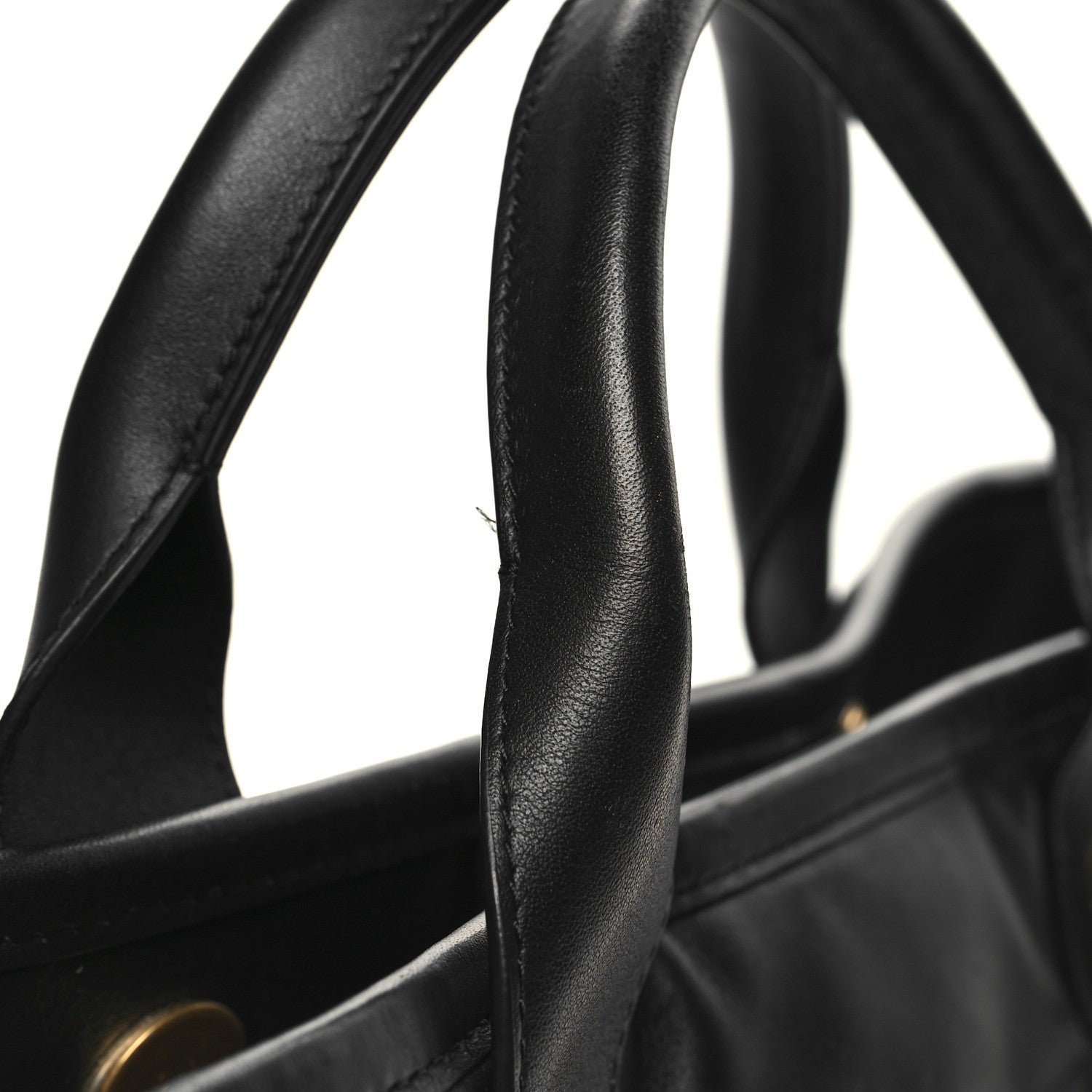 Chanel Calfskin Small Deauville Tote Black 11 of 11
