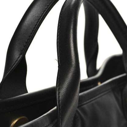 Chanel Calfskin Small Deauville Tote Black 11 of 11