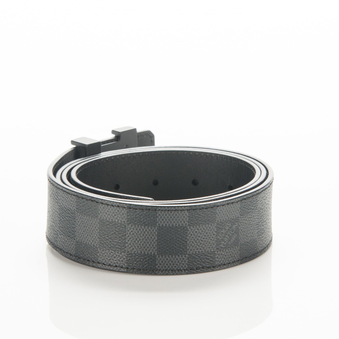 Damier Graphite 40mm LV Initiales Belt 110 44