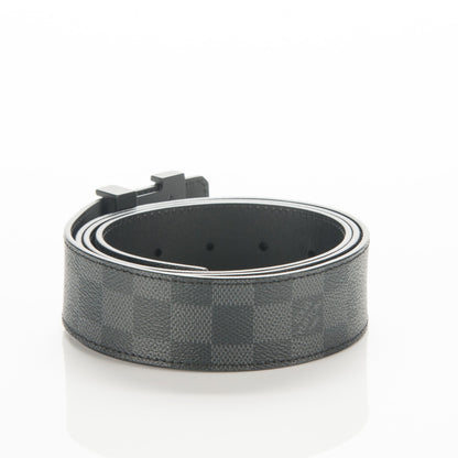 Louis Vuitton Damier Graphite 40mm LV Initiales Belt 110 44 3 of 6