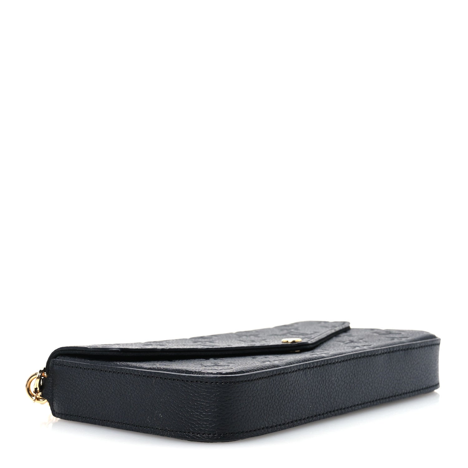 Louis Vuitton Empreinte Pochette Felicie Chain Wallet Black 5 of 11