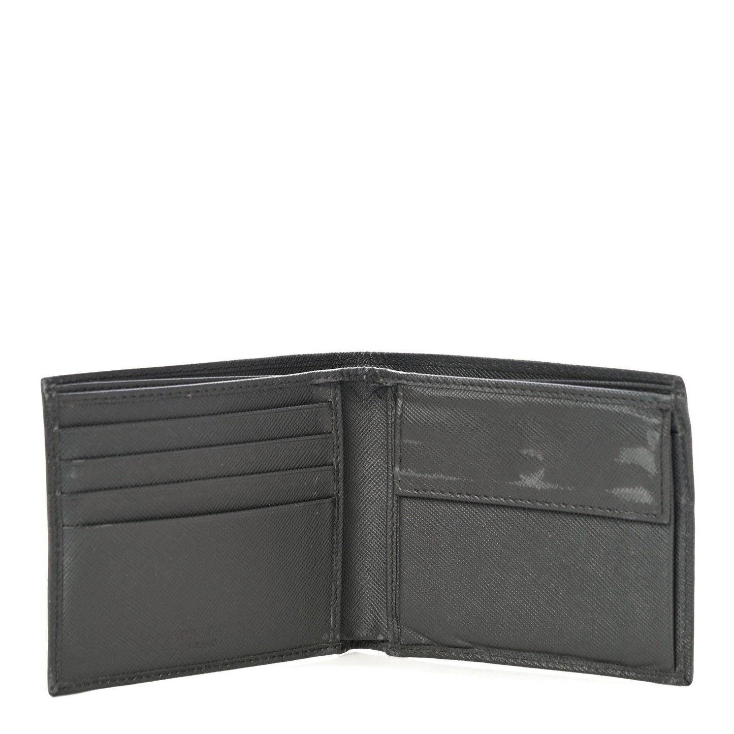 Saffiano Bi-Fold Wallet Grafite