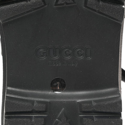 Gucci Rubber Honeycomb Mens Sandals 7 Black 8 of 8