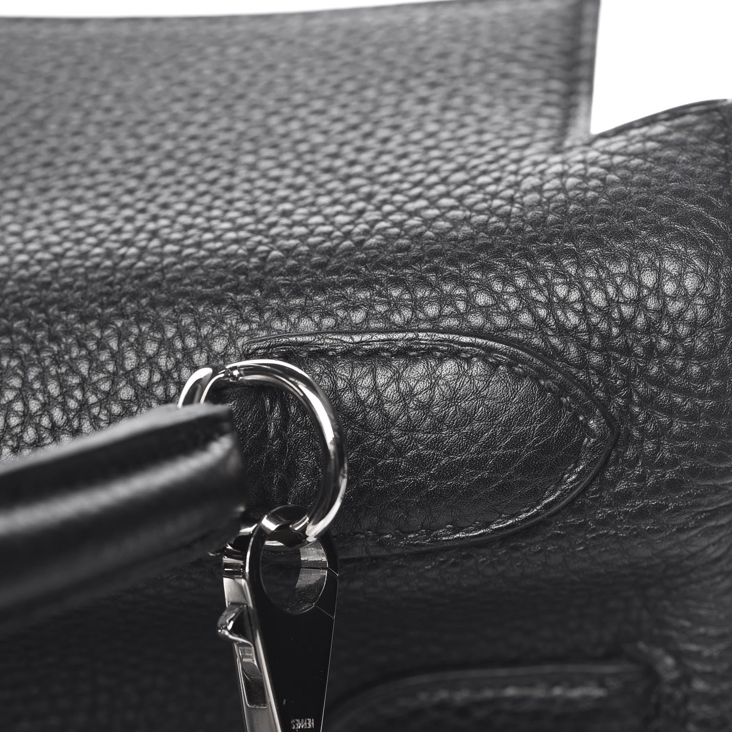 Hermes Togo Kelly Retourne 32 Black 13 of 36