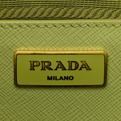 Prada Saffiano Medium Double Zip Galleria Tote Prato 6 of 19