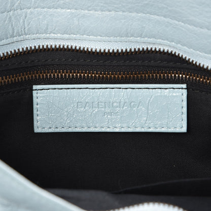 Balenciaga Agneau Classic Hardware Part Time Bleu Dragee 7 of 8