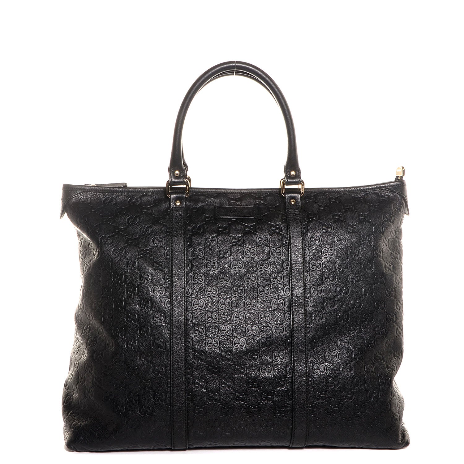 Gucci Guccissima Medium Joy Tote Bag Black 1 of 7