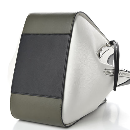 Loewe Calfskin Small Hammock Shoulder Bag Khaki Green Soft White 8 of 11