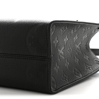 Louis Vuitton Empreinte Monogram Giant Onthego PM Black 9 of 12