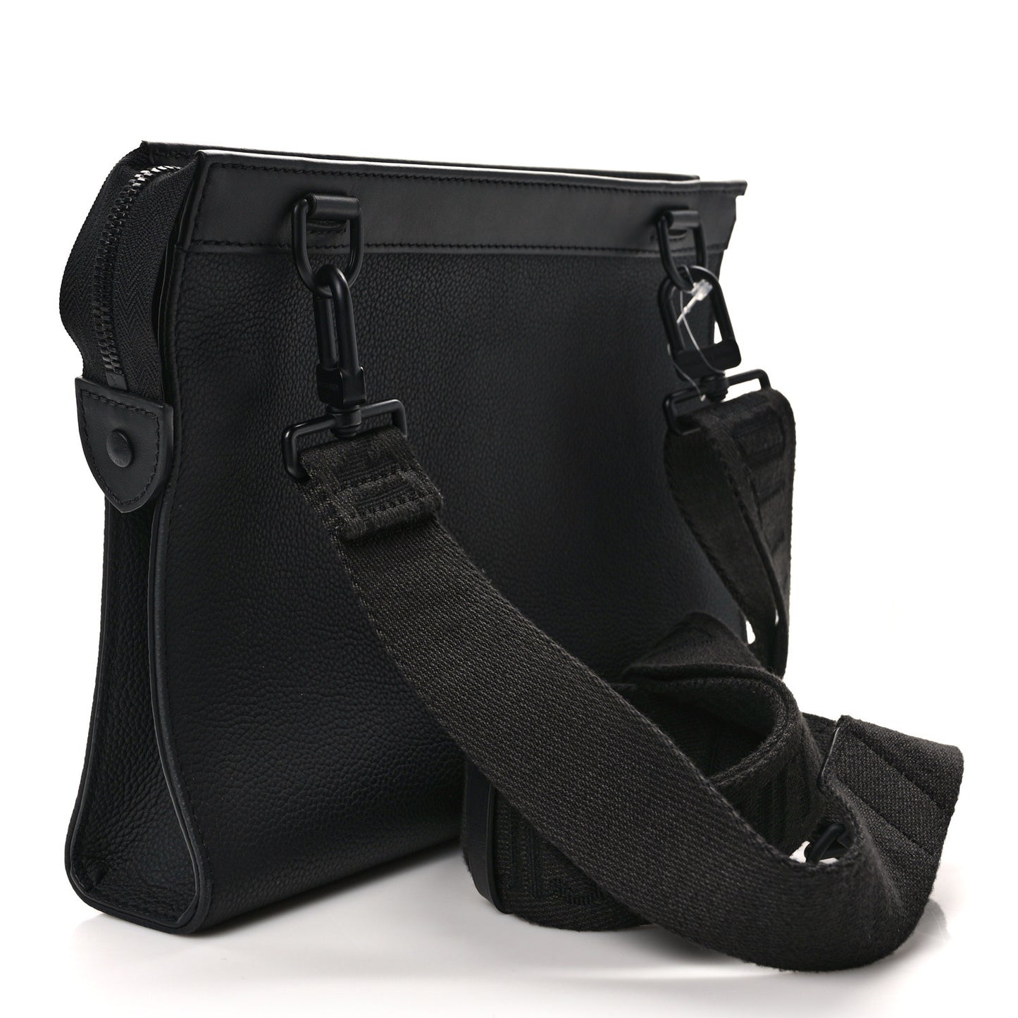Calfskin Aerogram Messenger Black