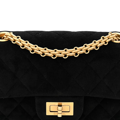 Chanel Velvet Quilted Mini 2.55 Reissue Flap Black 8 of 11