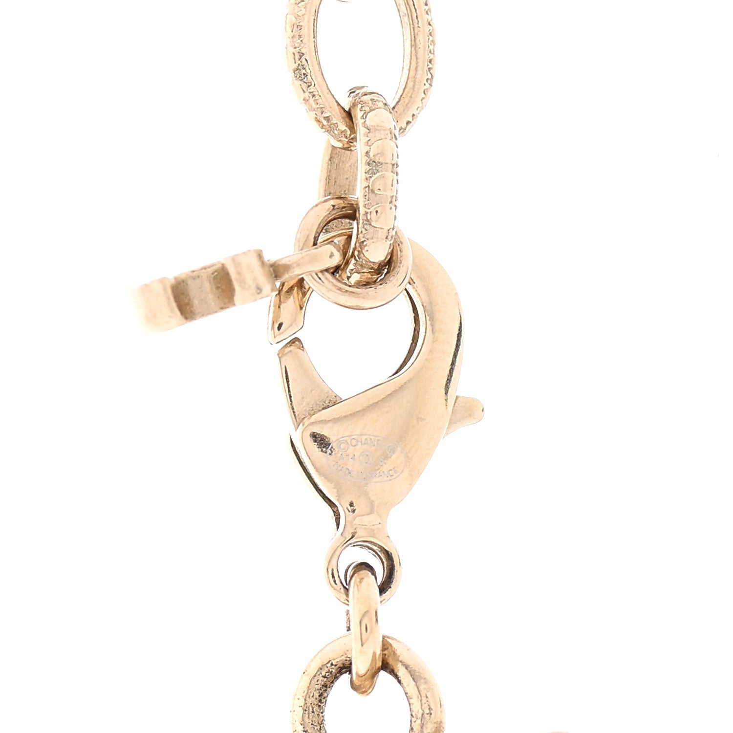Chanel Pearl CC Multi Strand Necklace Gold 5 of 5