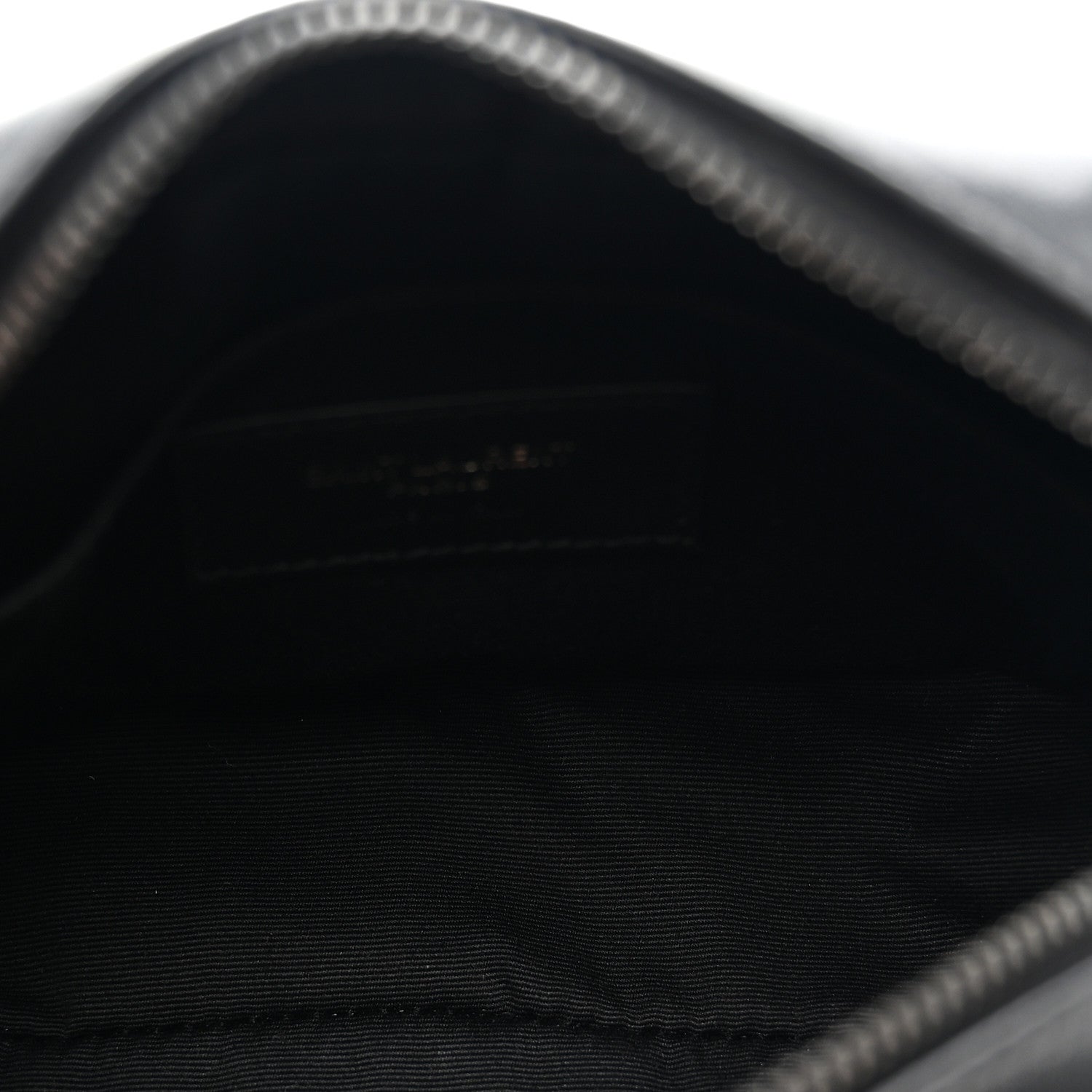 Saint Laurent Calfskin Matelasse Monogram Lou Belt Bag Black 5 of 11