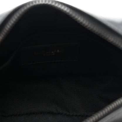 Saint Laurent Calfskin Matelasse Monogram Lou Belt Bag Black 5 of 11