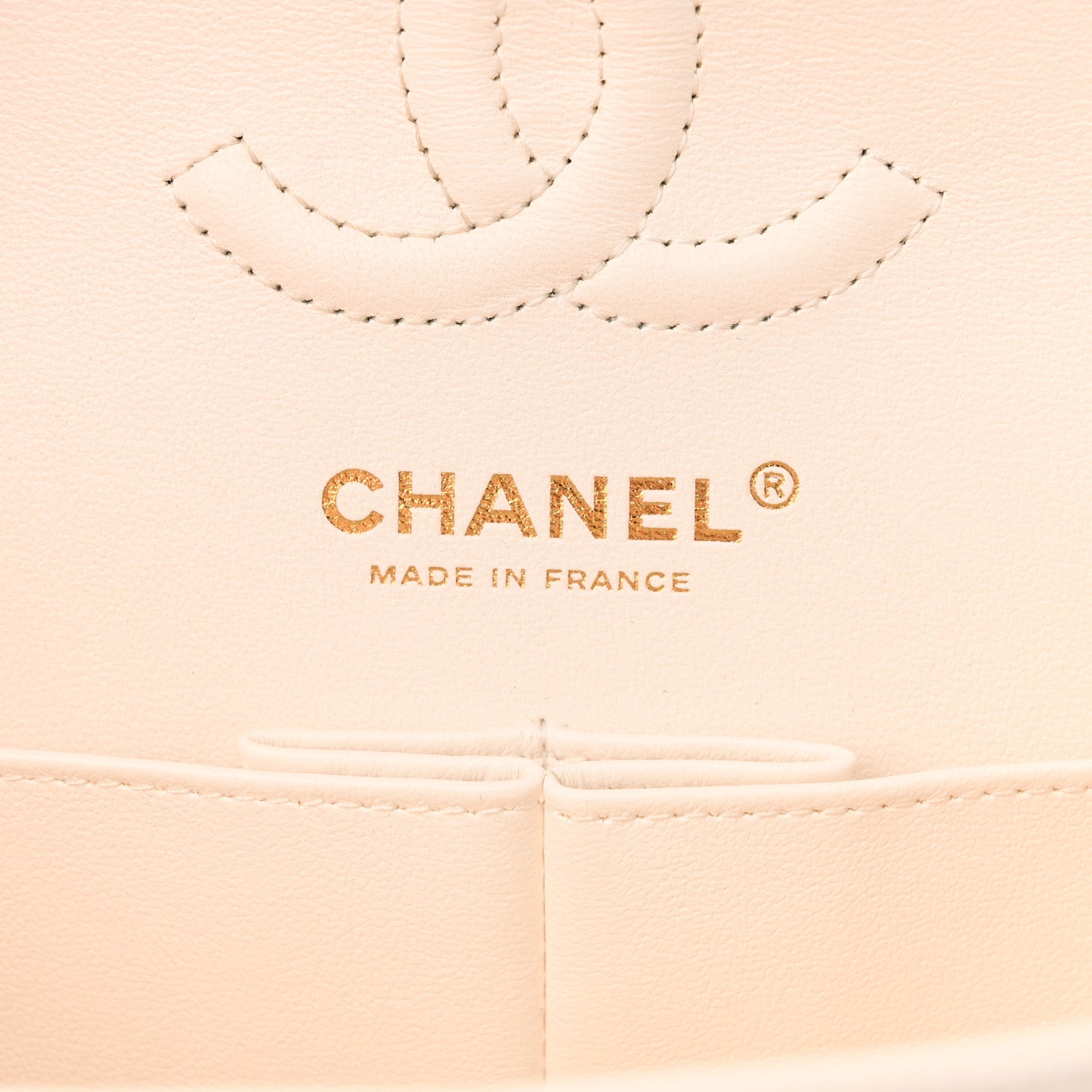 Chanel Caviar Quilted Small Double Flap White 6 of 11