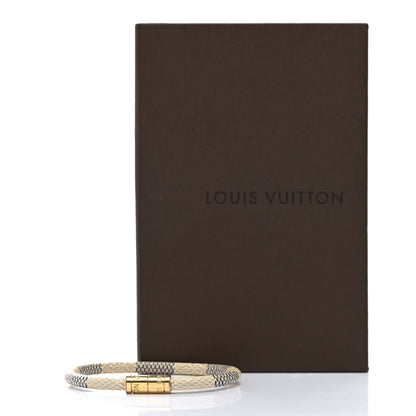 Louis Vuitton Damier Azur Keep It Bracelet 17 6 of 6