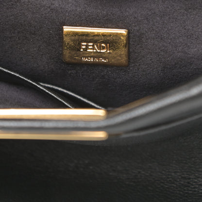Fendi Nappa Micro Peekaboo Iconic Satchel Black 7 of 14