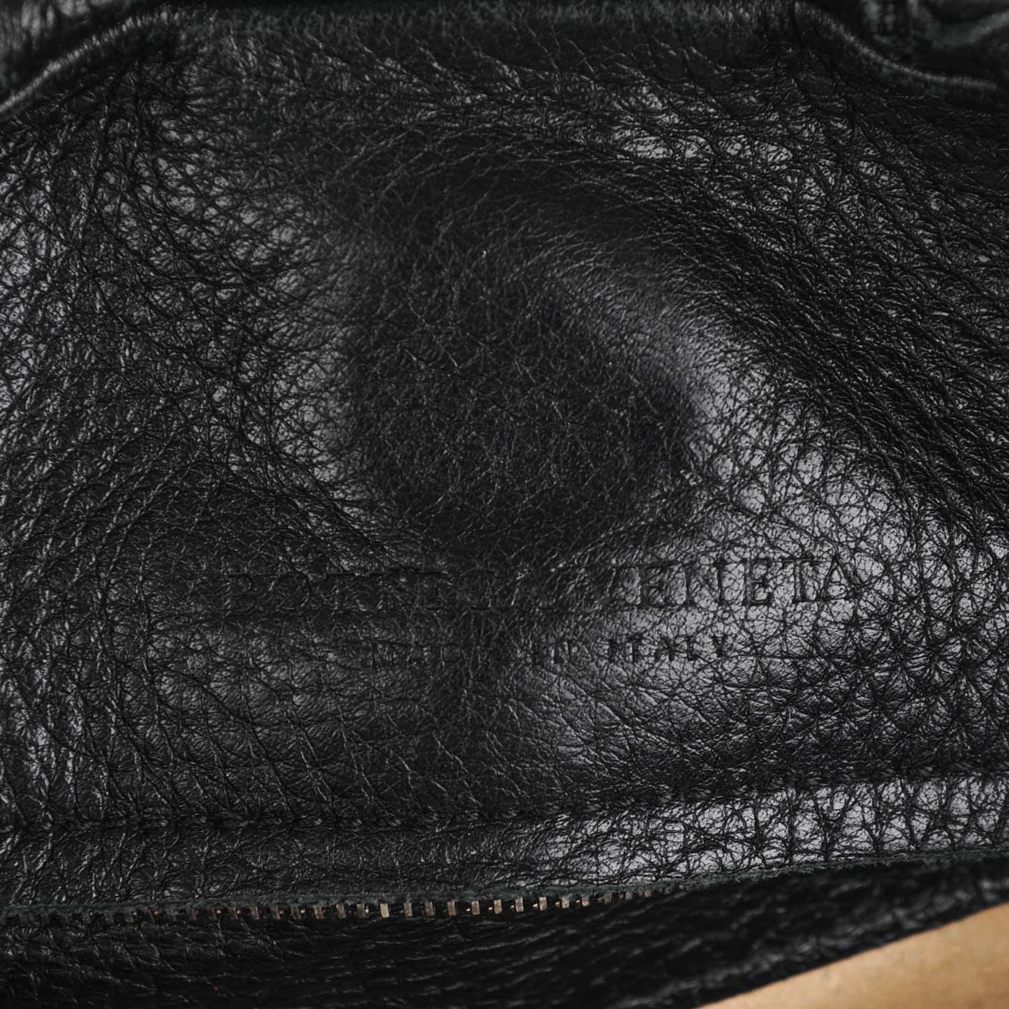 Cervo Deerskin Large Hobo Nero Black