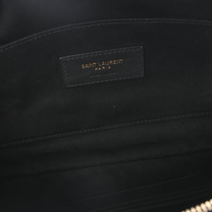 Saint Laurent Grain De Poudre Monogram Belt Bag Black 5 of 11