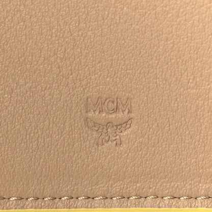 MCM Calfskin Ottomar Wallet On Chain Croissant 6 of 7
