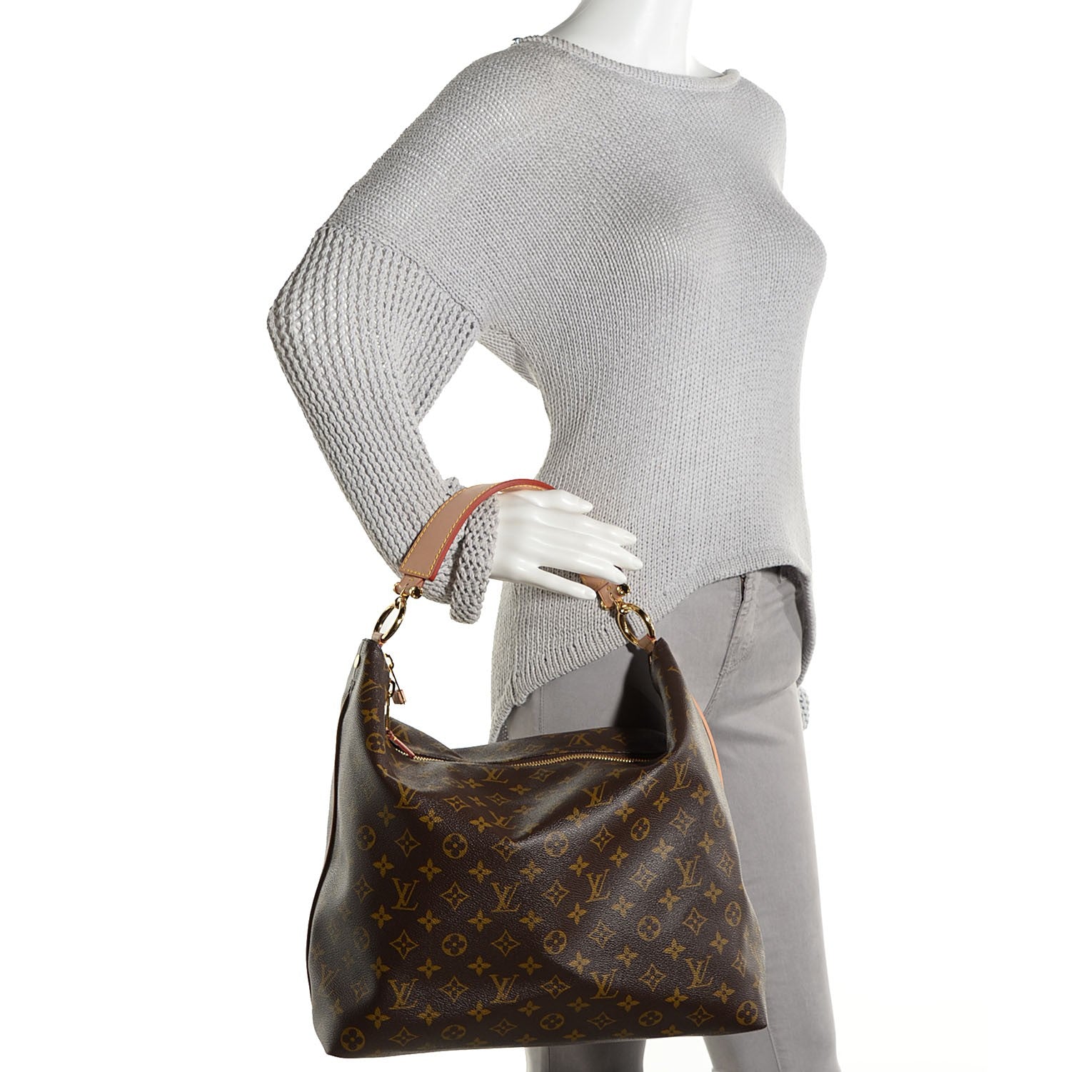 Louis Vuitton Monogram Sully MM 2 of 7