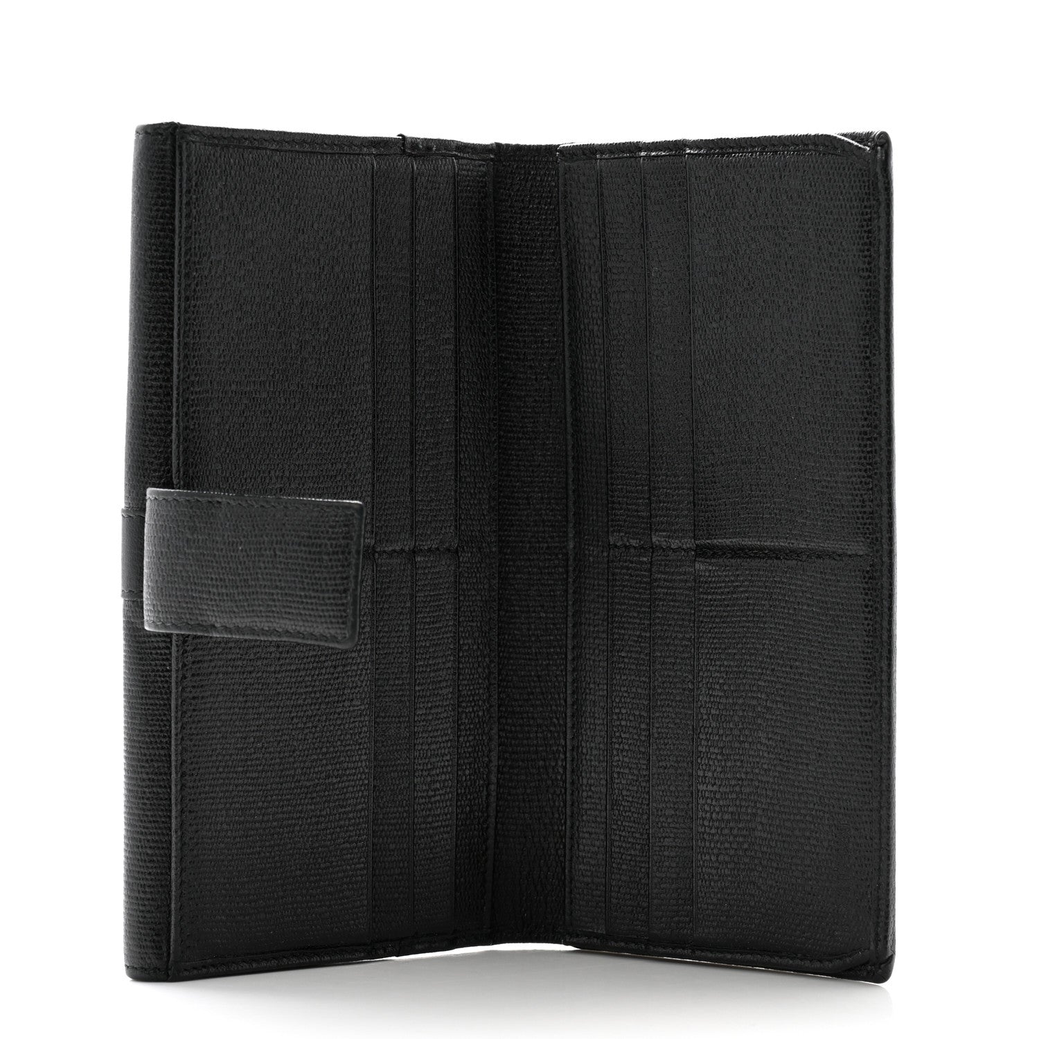 Saint Laurent Textured Calfskin Y Ligne Clutch Black 5 of 10