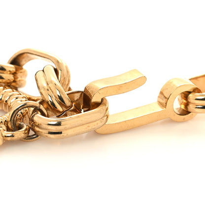 Gucci Textured Chain Marina Belt Gold 3 of 4