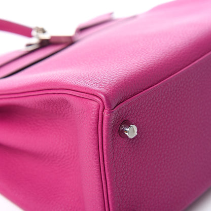 Hermes Togo Kelly Retourne 28 Rose Pourpre 31 of 37