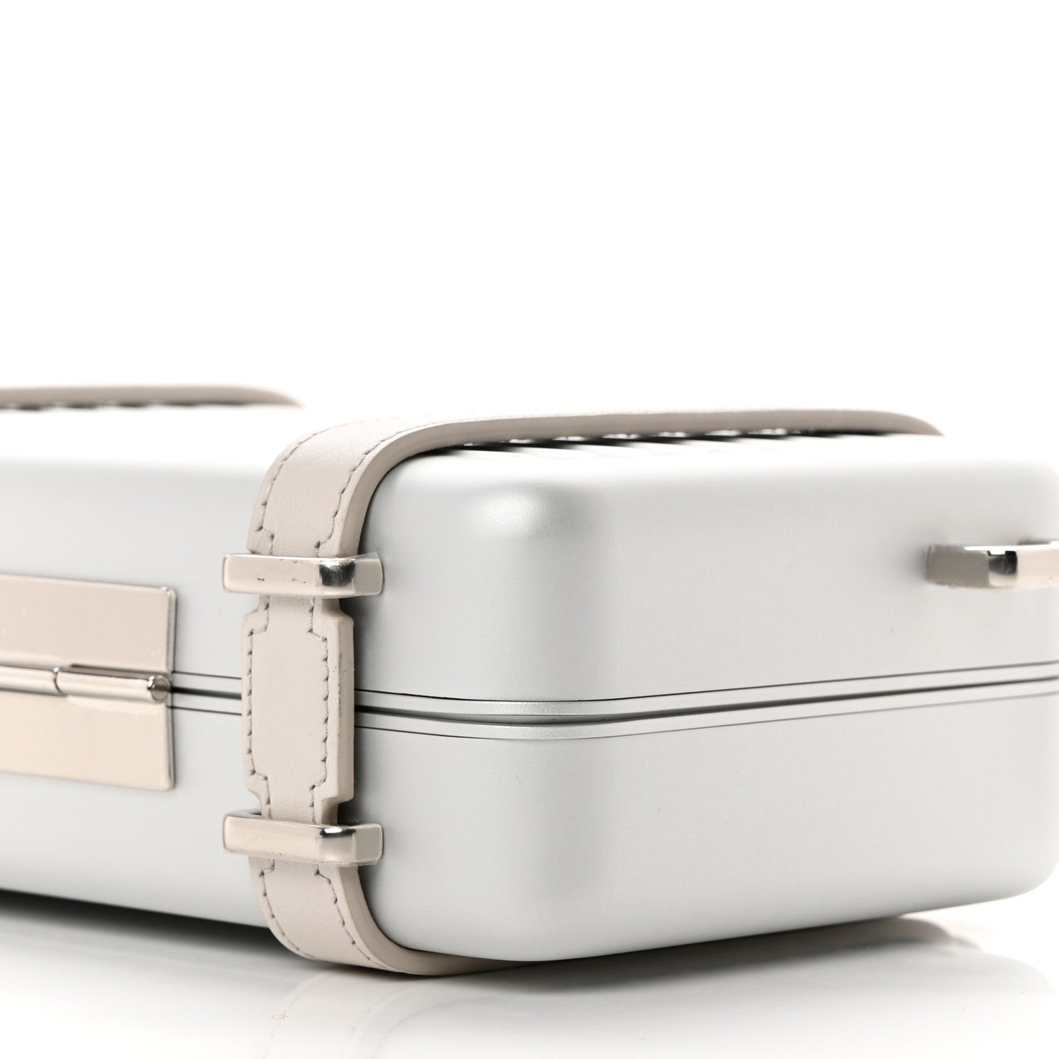 Christian Dior X RIMOWA Aluminum Personal Clutch On Strap Silver 8 of 9