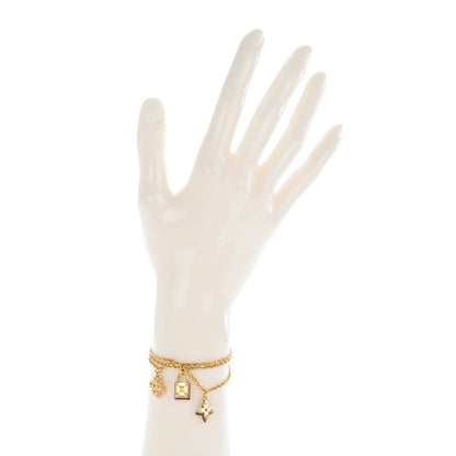 Louis Vuitton Sweet Monogram Charms Bracelet Gold 2 of 4